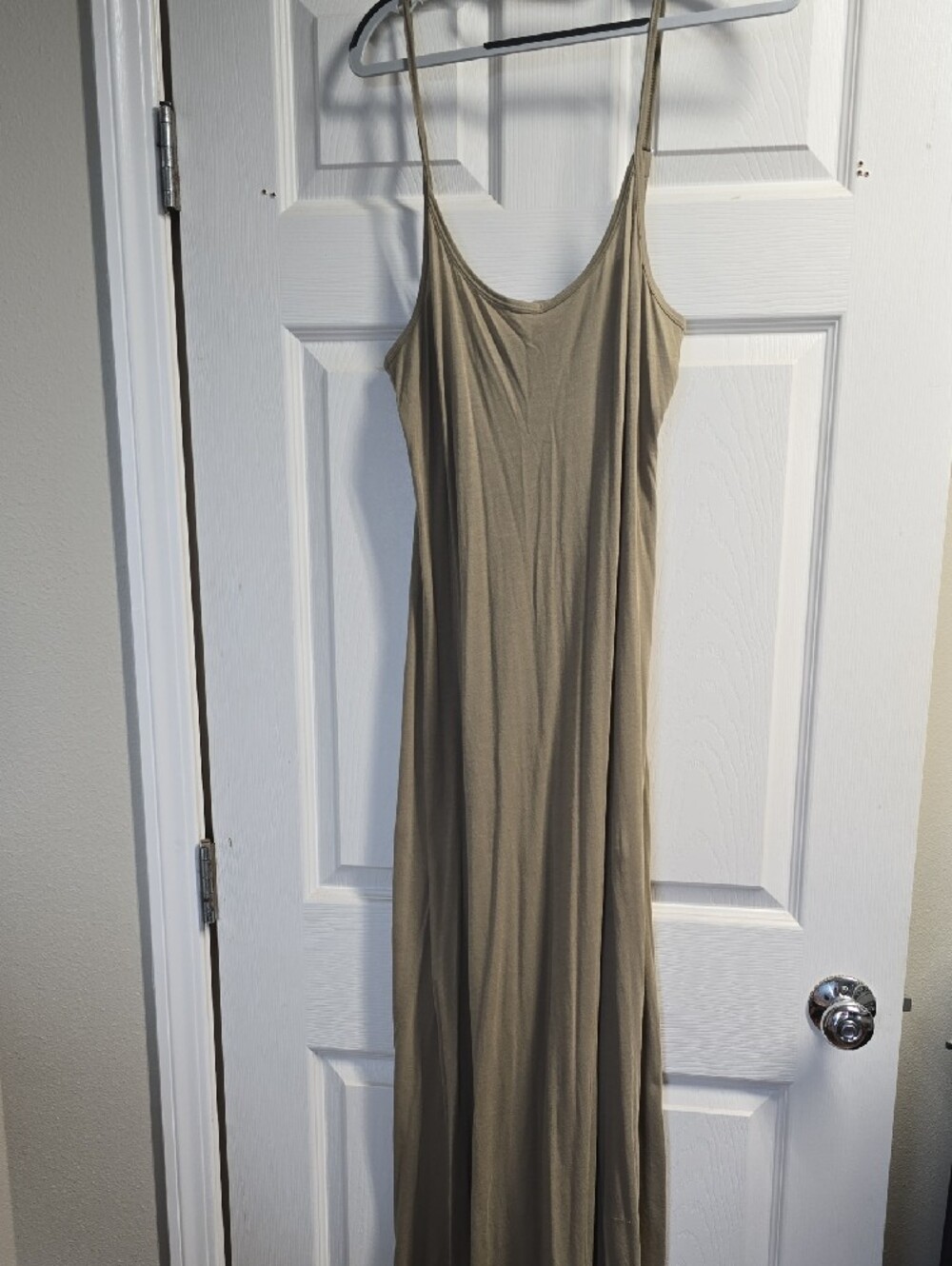 Johnny Was Floral & Leopard Print Sleeveless Maxi Dress - Beige, Pink, Green - Picture 6 of 6